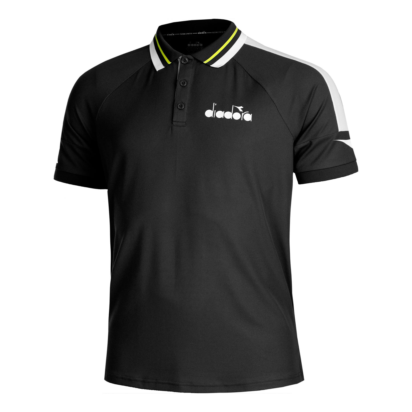 Diadora Icon Pólo Muži - černá,