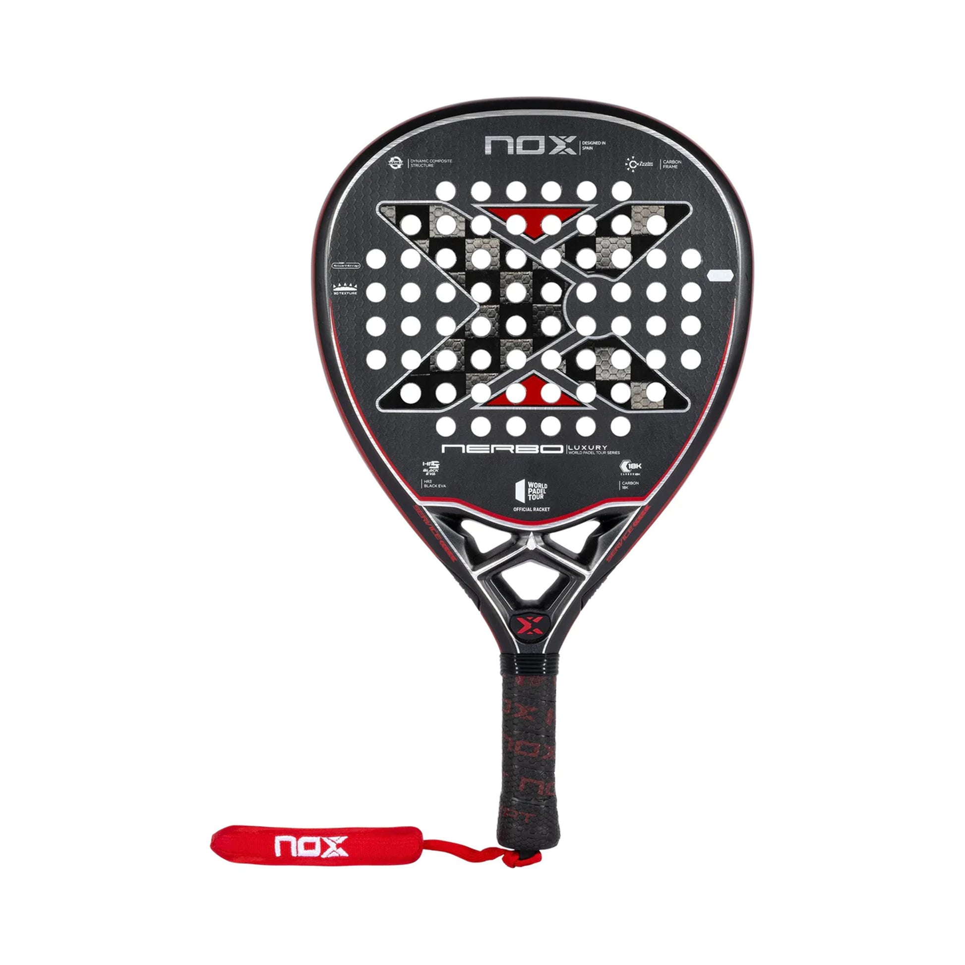 NOX Nerbo WPT Luxury Series Padelová raketa
