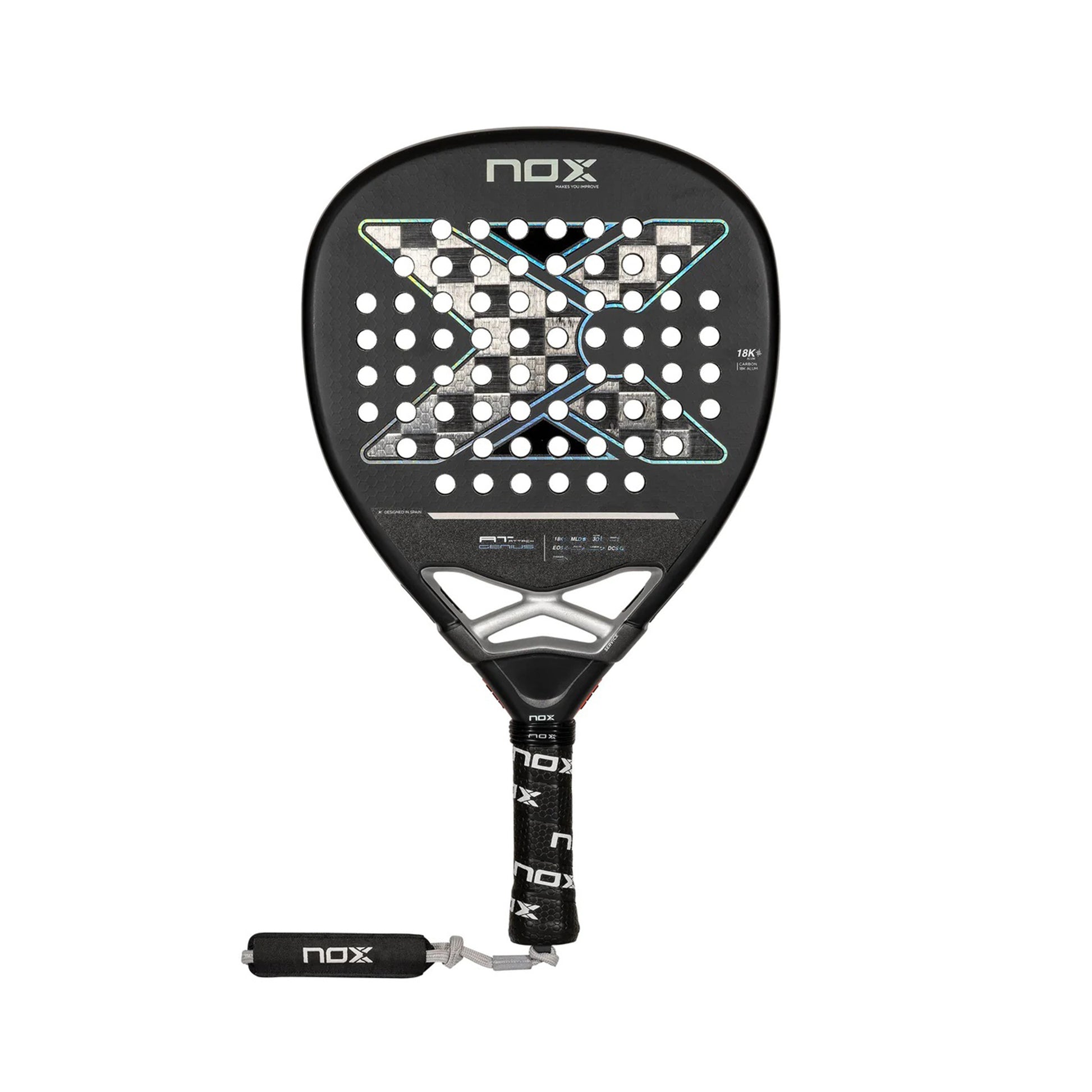 NOX Genius Attack 18k 23 Padelová raketa