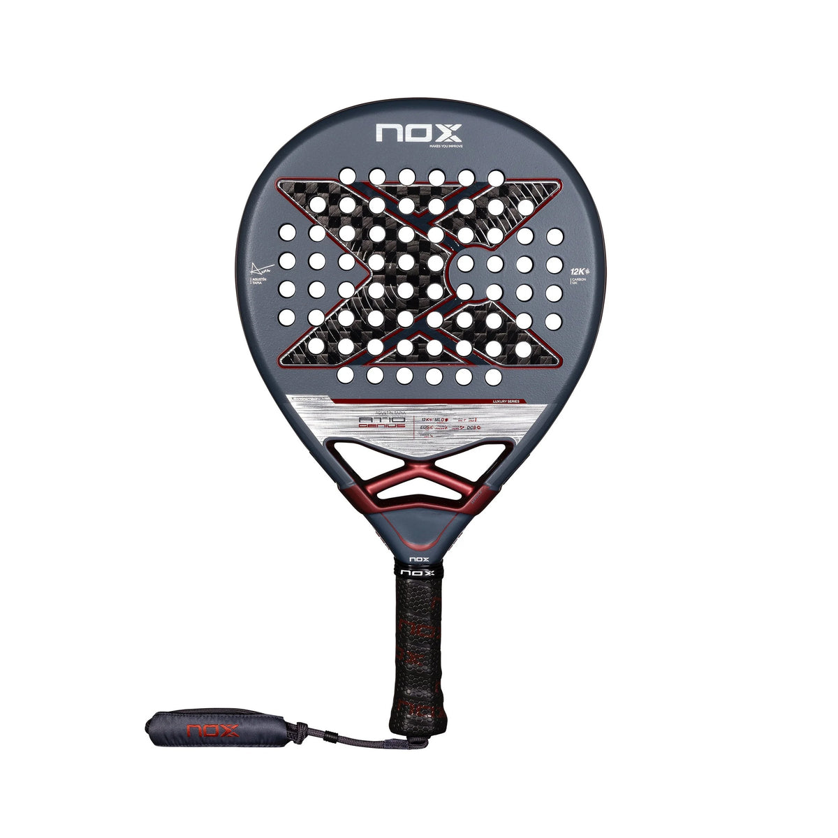 NOX AT10 Genius 12K 2025 Padelová raketa
