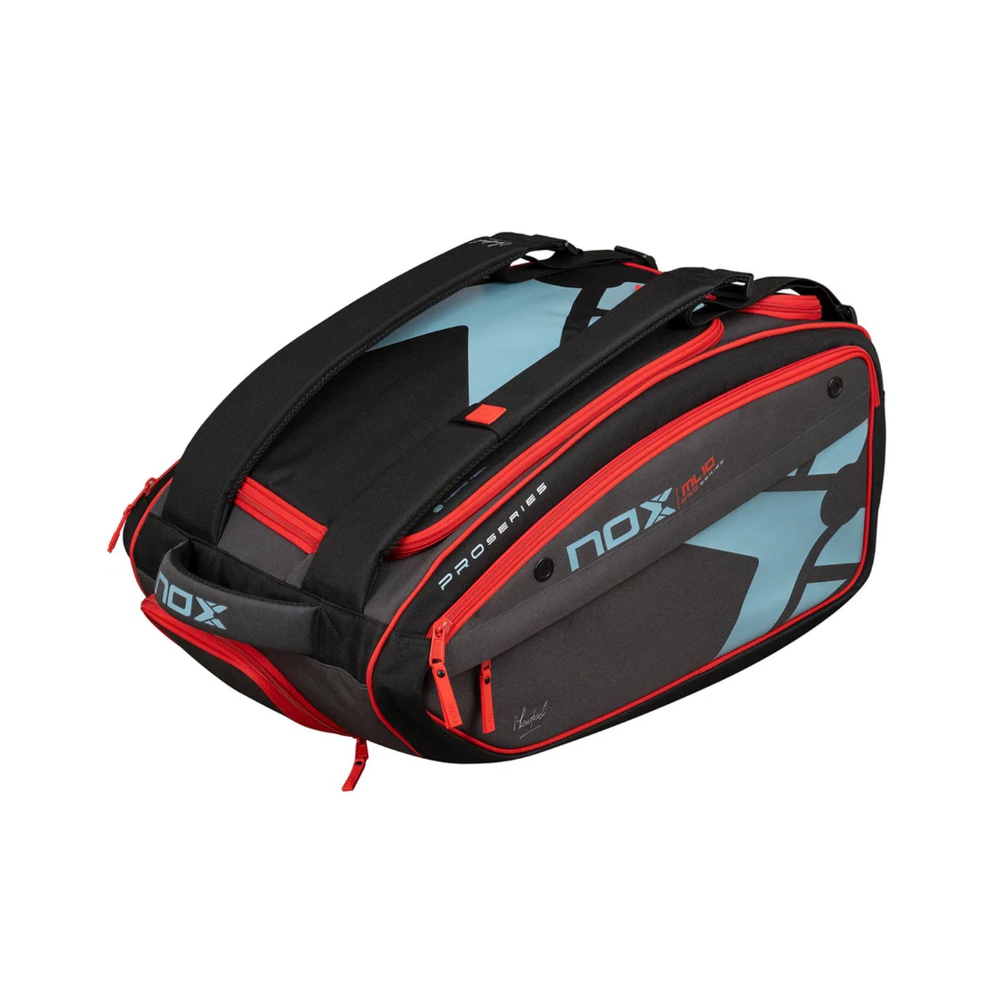 NOX ML10 Competition XL Compact Taška Na Padelovou Raketu-Černá,Červená
