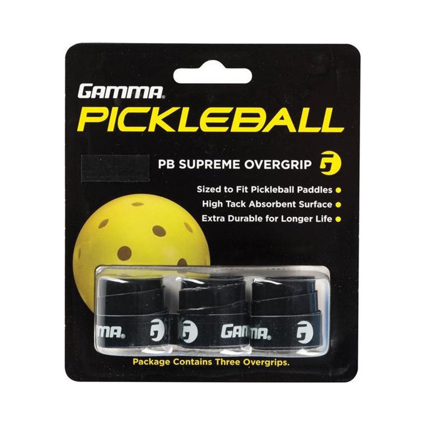 Gamma Pickleball Supreme-Černá