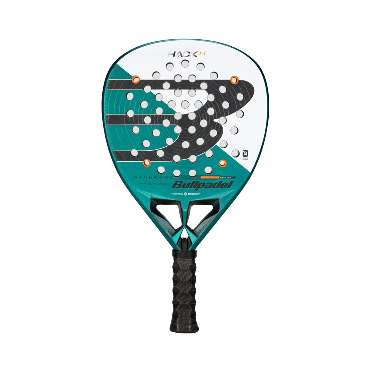 Bullpadel Hack 04 25 Padelová raketa Celý povrch