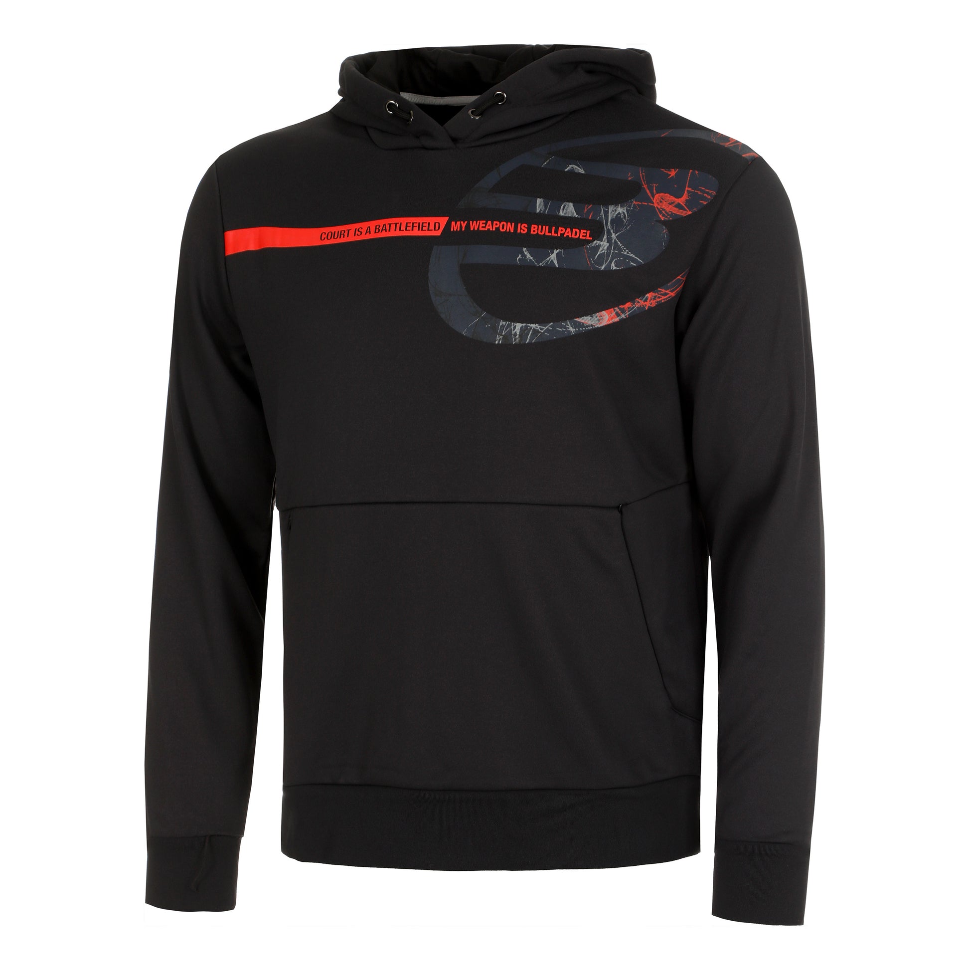 Bullpadel Baiona Hoody Muži-Antrazitová