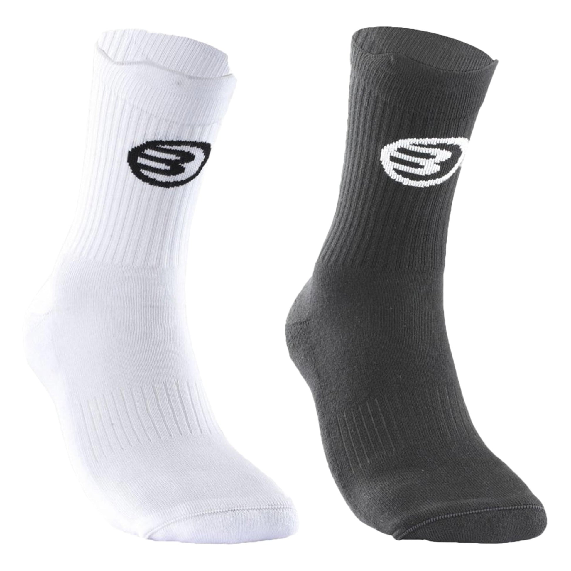 Bullpadel Bp253 (Pack 2) Sportovní ponožky Unisex - černá, bílá