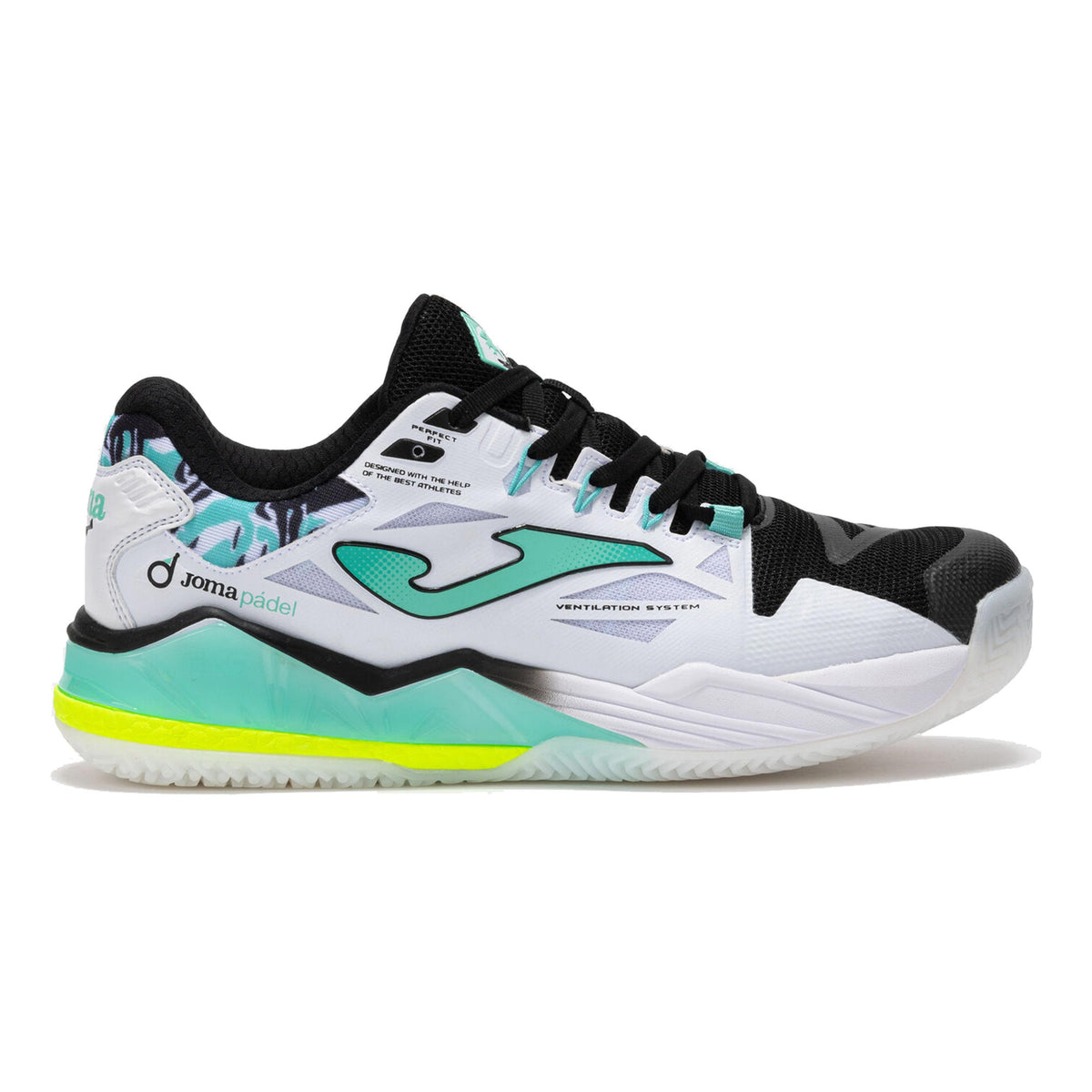 Joma Spin Obuv na padel Muži - bílá, černá