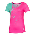 Amari Tech Round-Neck Tričko Dámy - růžová, mint