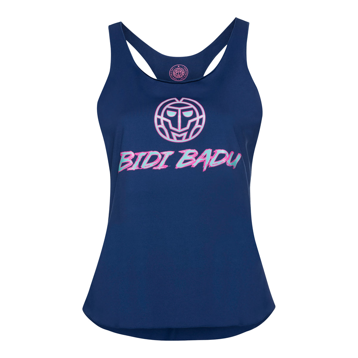 BIDI BADU Heba Basic Logo Sportovní tílko Dámy - tmavě modrá, růžová