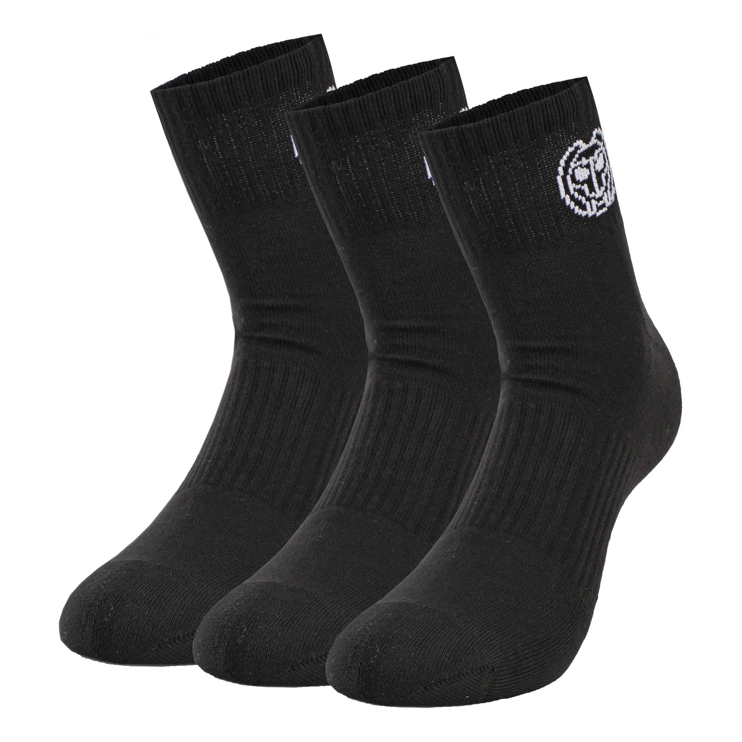BIDI BADU Gila Ankle Tech Sportovní ponožky 3ks v baleni Unisex - černá, bílá