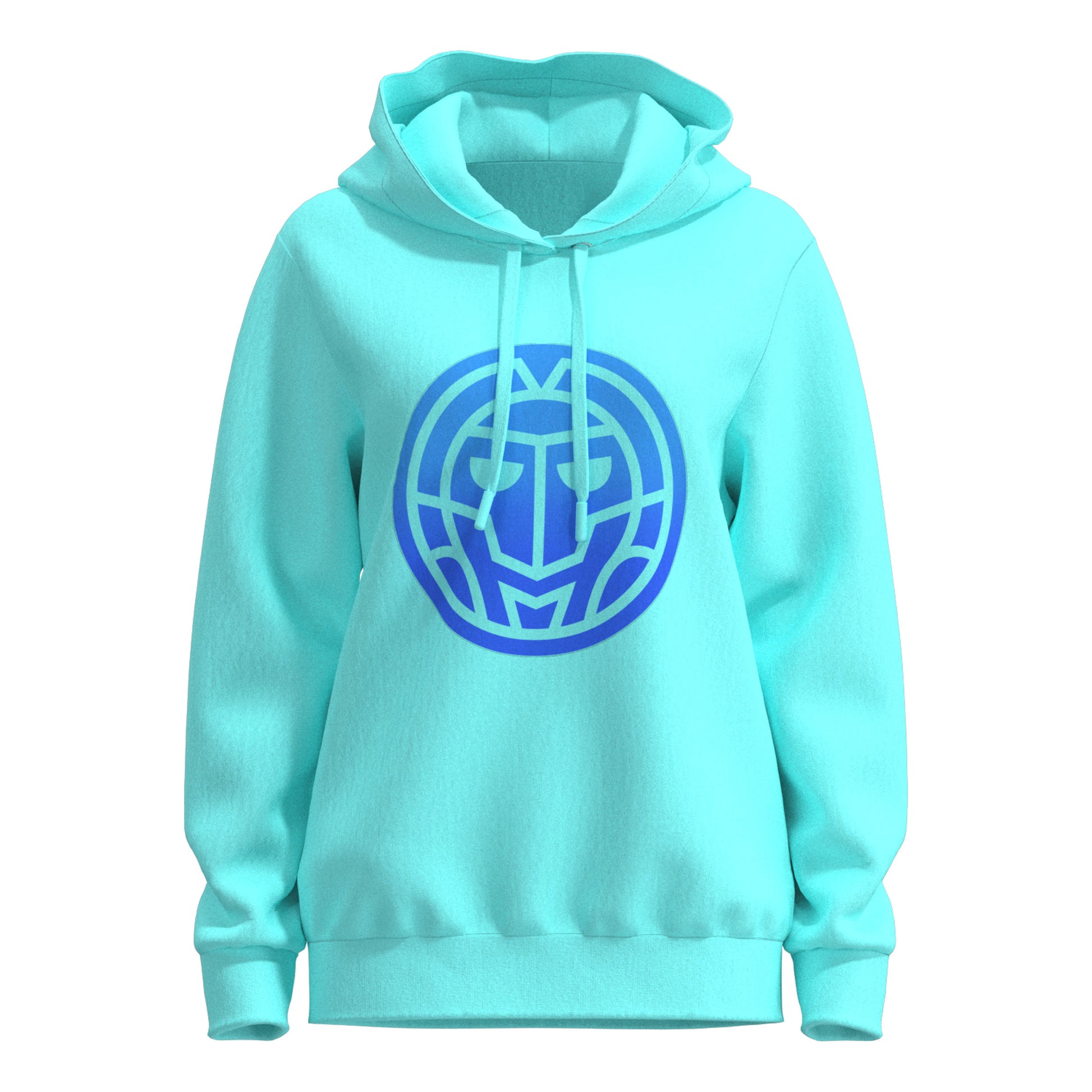 BIDI BADU Colortwist Chill Hoody Dámy - tyrkysová,
