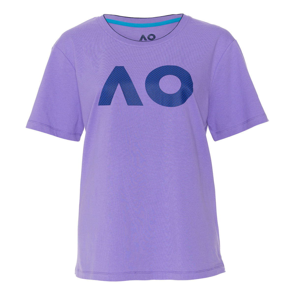 Australian Open AO Stack Print Core Logo Tričko Dámy - fialová,