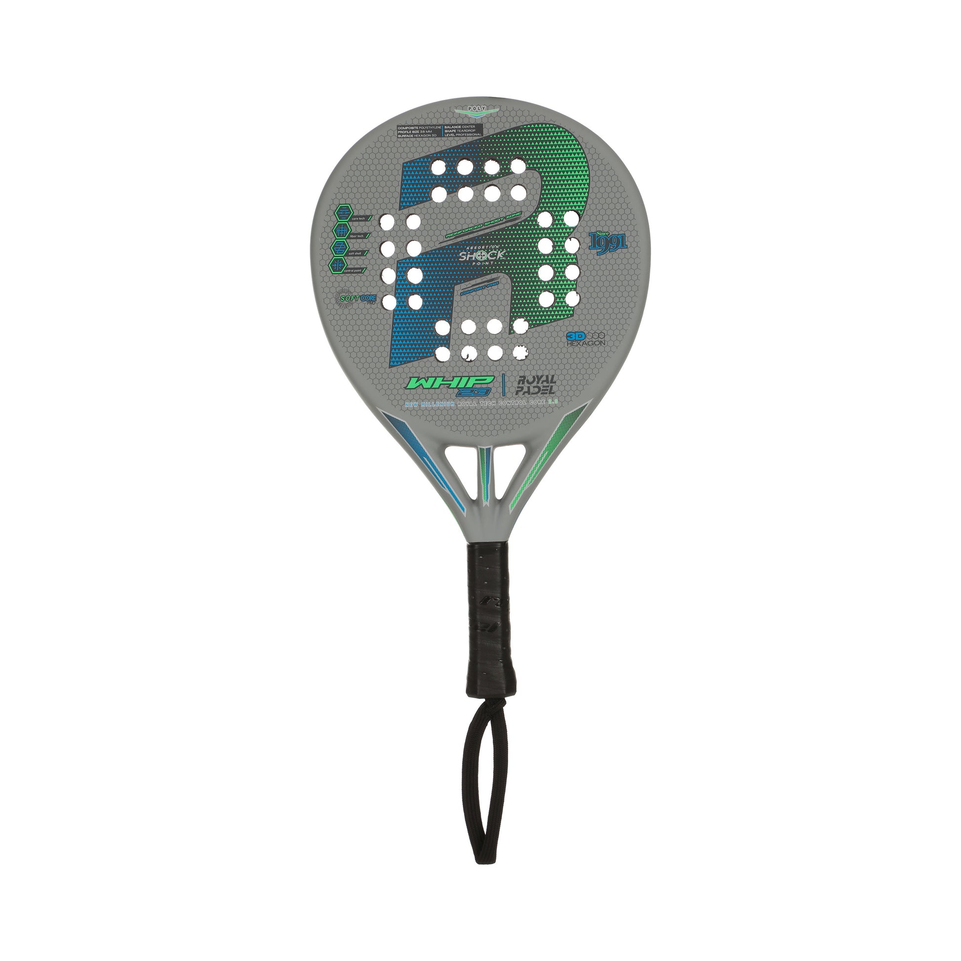 Royal Padel Whip 23 Padelová raketa