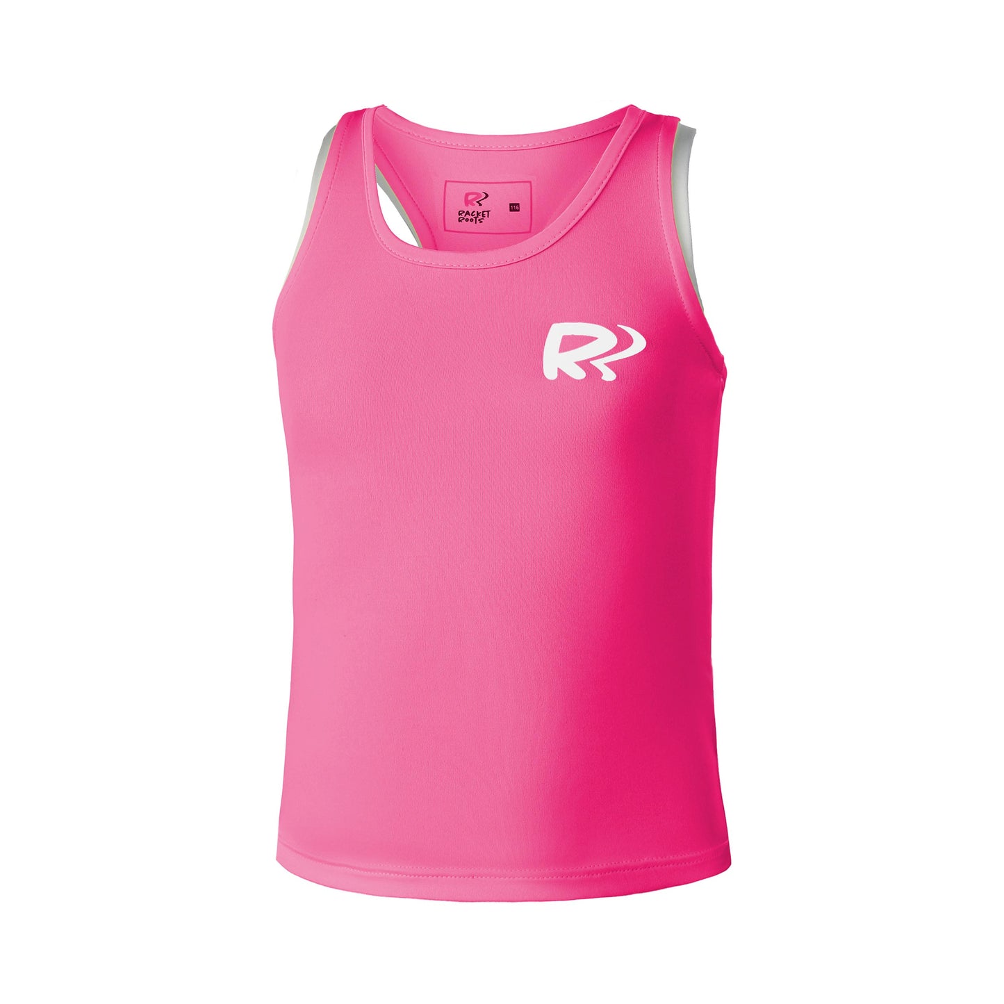 Racket Roots Teamline Sportovní Tílko Dívky-Růžová