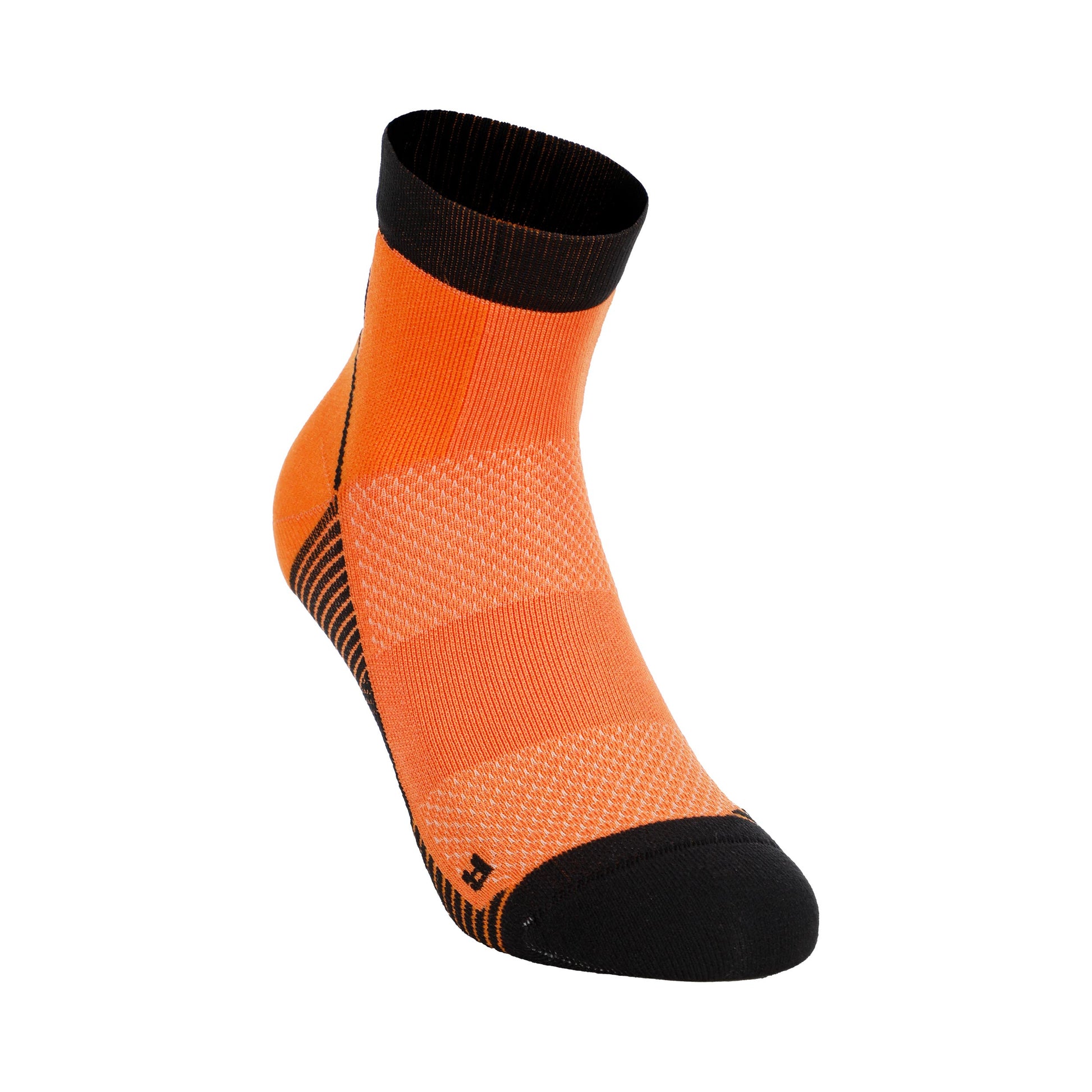 The North Face Trail Quarter Running Socks-Oranžová,Černá