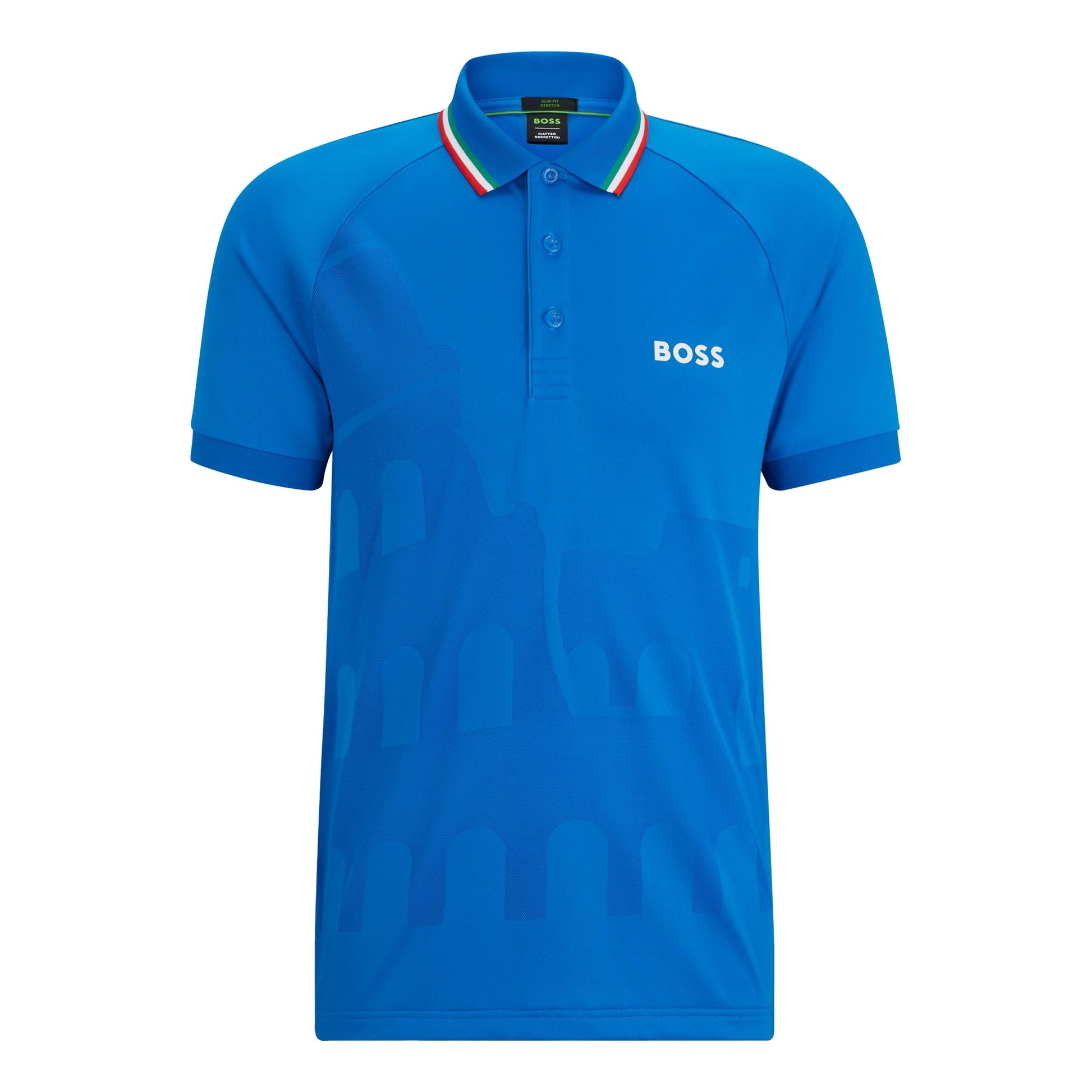 BOSS Patteo MB 14 Pólo Muži - modrá,