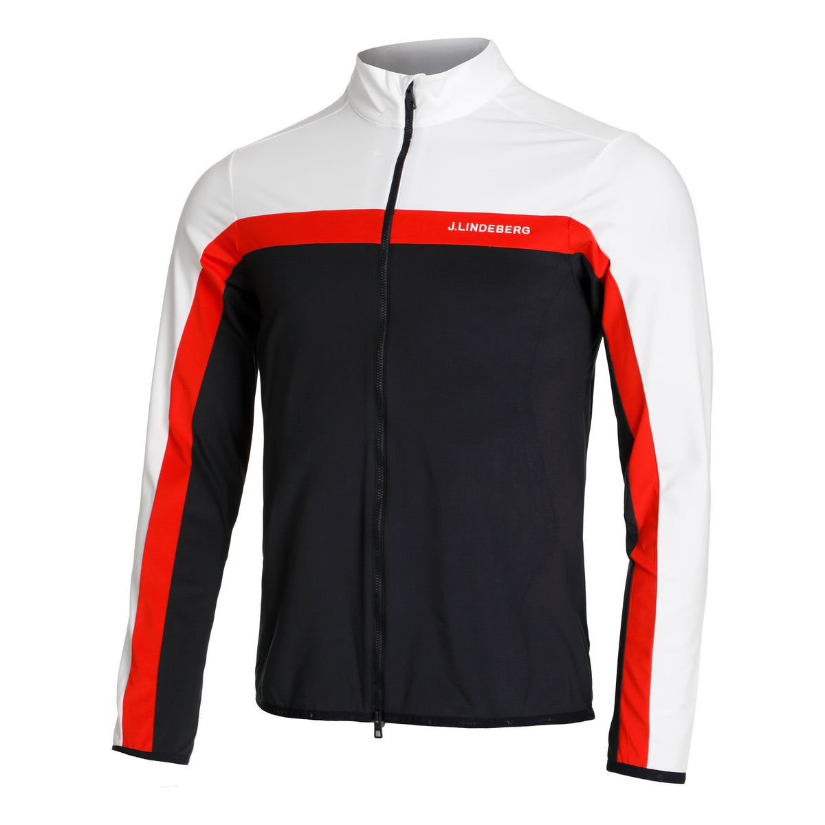JLindeberg Jarvis Mid Layer S dlouhým rukávem Muži - modrá, bílá