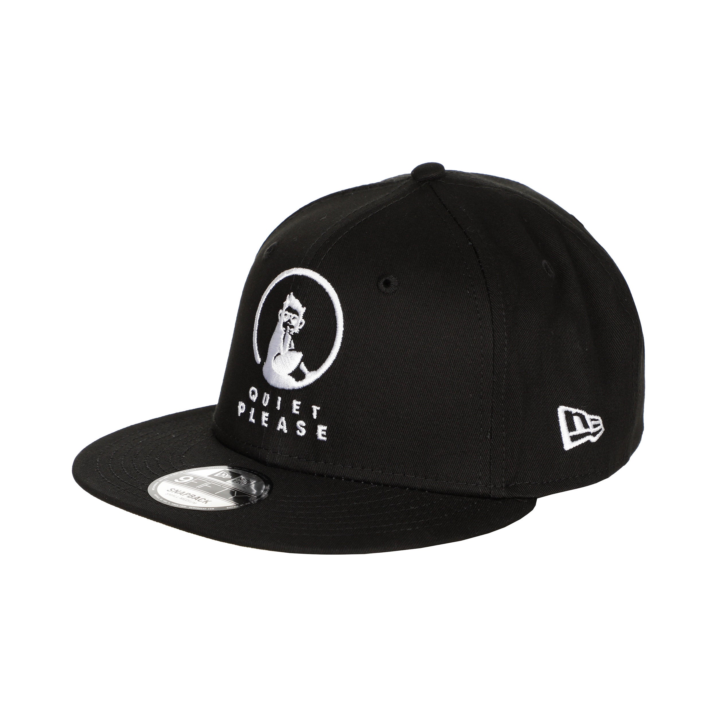 Quiet Please New Era Core 9 Fifty Čepice Unisex - černá, bílá