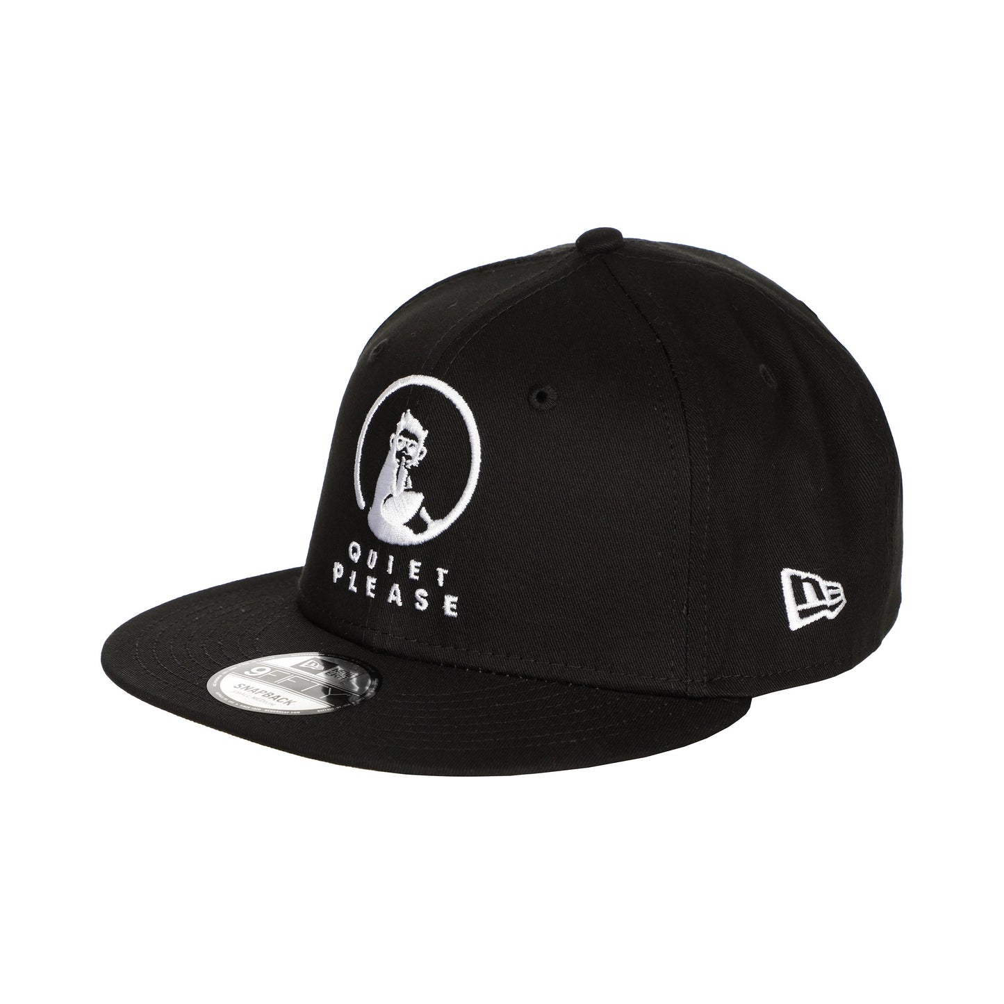 Quiet Please New Era Core 9 Fifty Čepice Unisex - černá, bílá