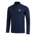 Big Serve 1/4 Zip S dlouhým rukávem Muži-tmavě modrá