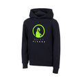 Wild Advantage Logo Hoody Chlapci-Tmavě Modrá,Neonově Zelená