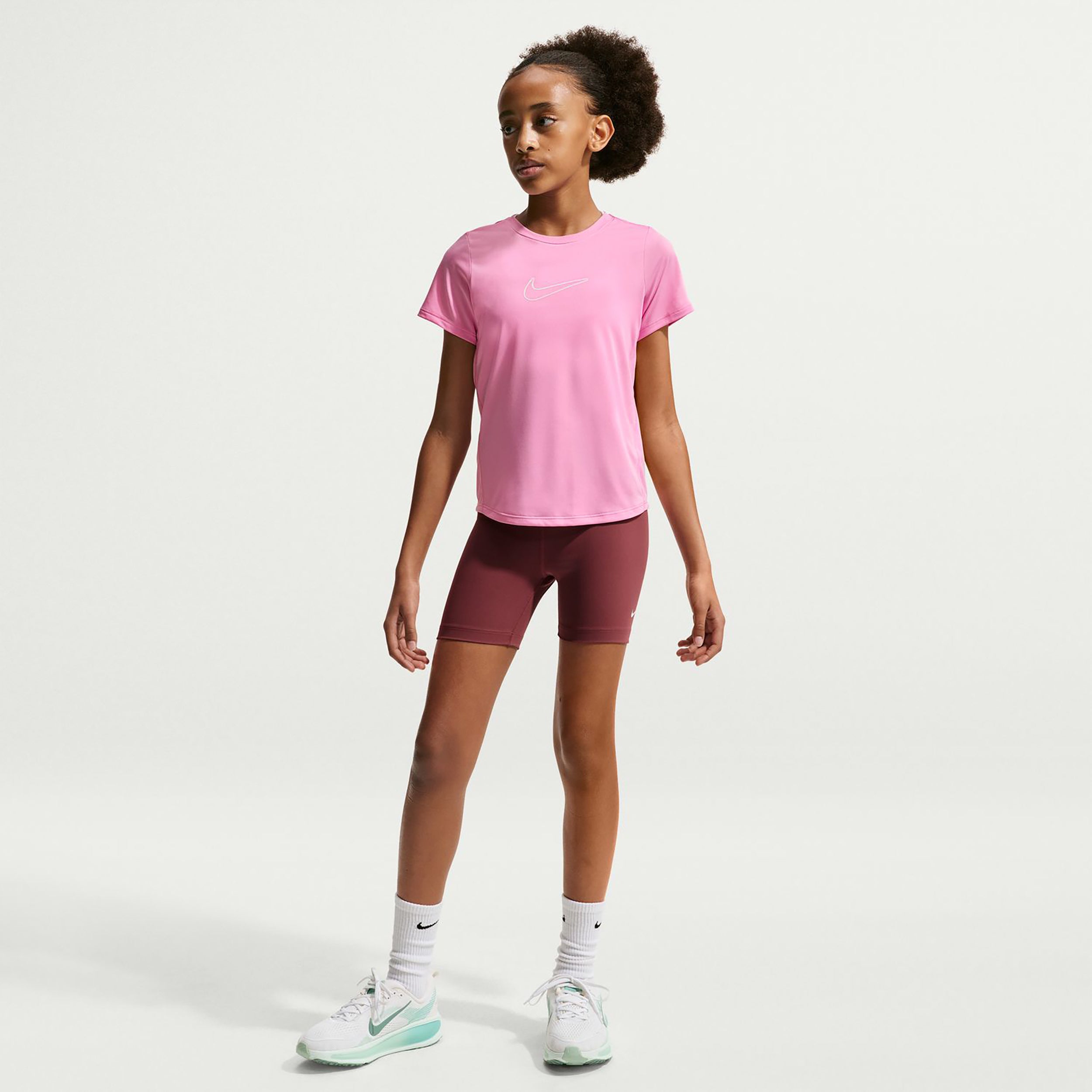 Nike Dri-FIT One Tričko Děti - růžová, růžová