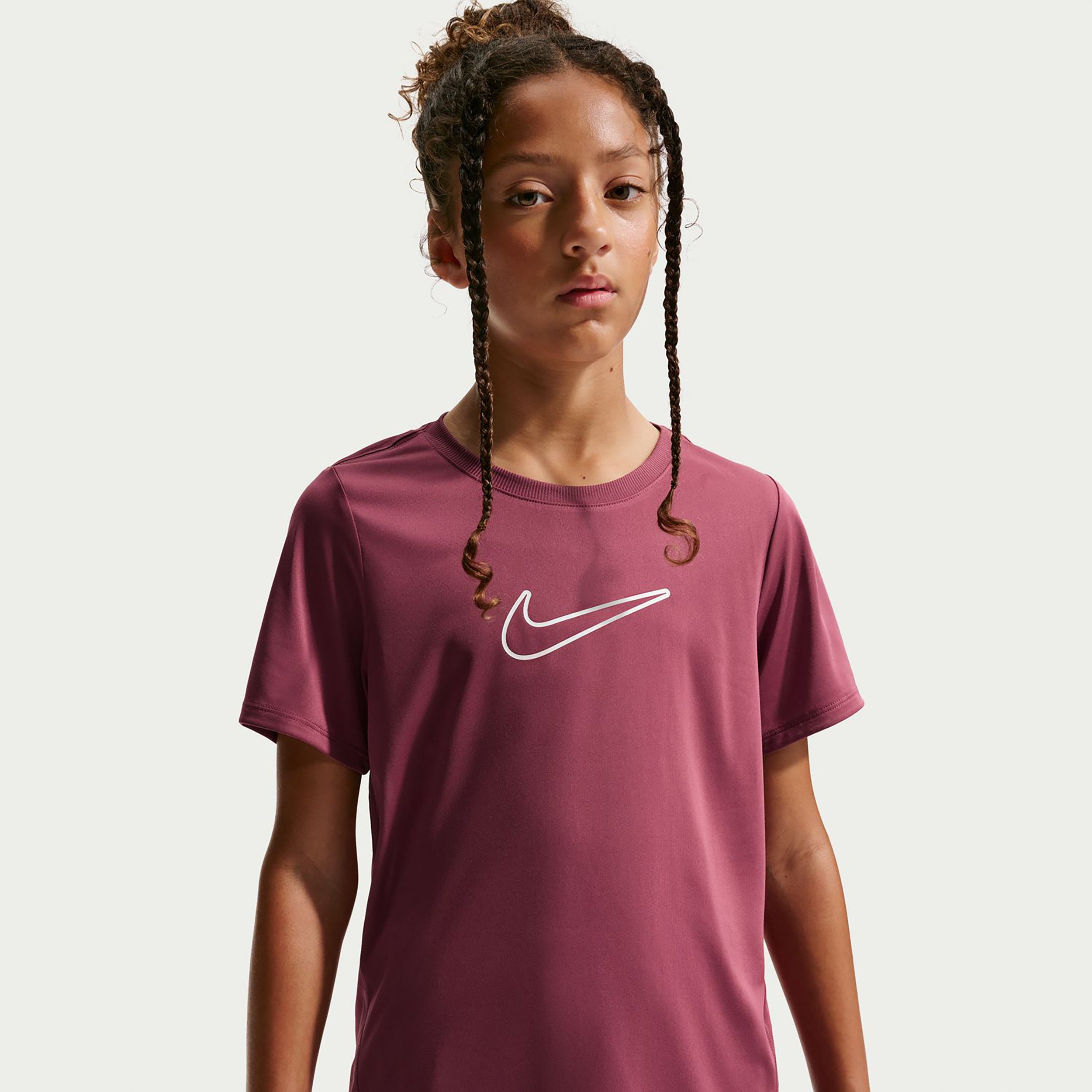 Nike Dri-FIT One Tričko Děti - vijolična