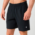 Ace Sports 8 Inch Šortky Muži-černá, bílá