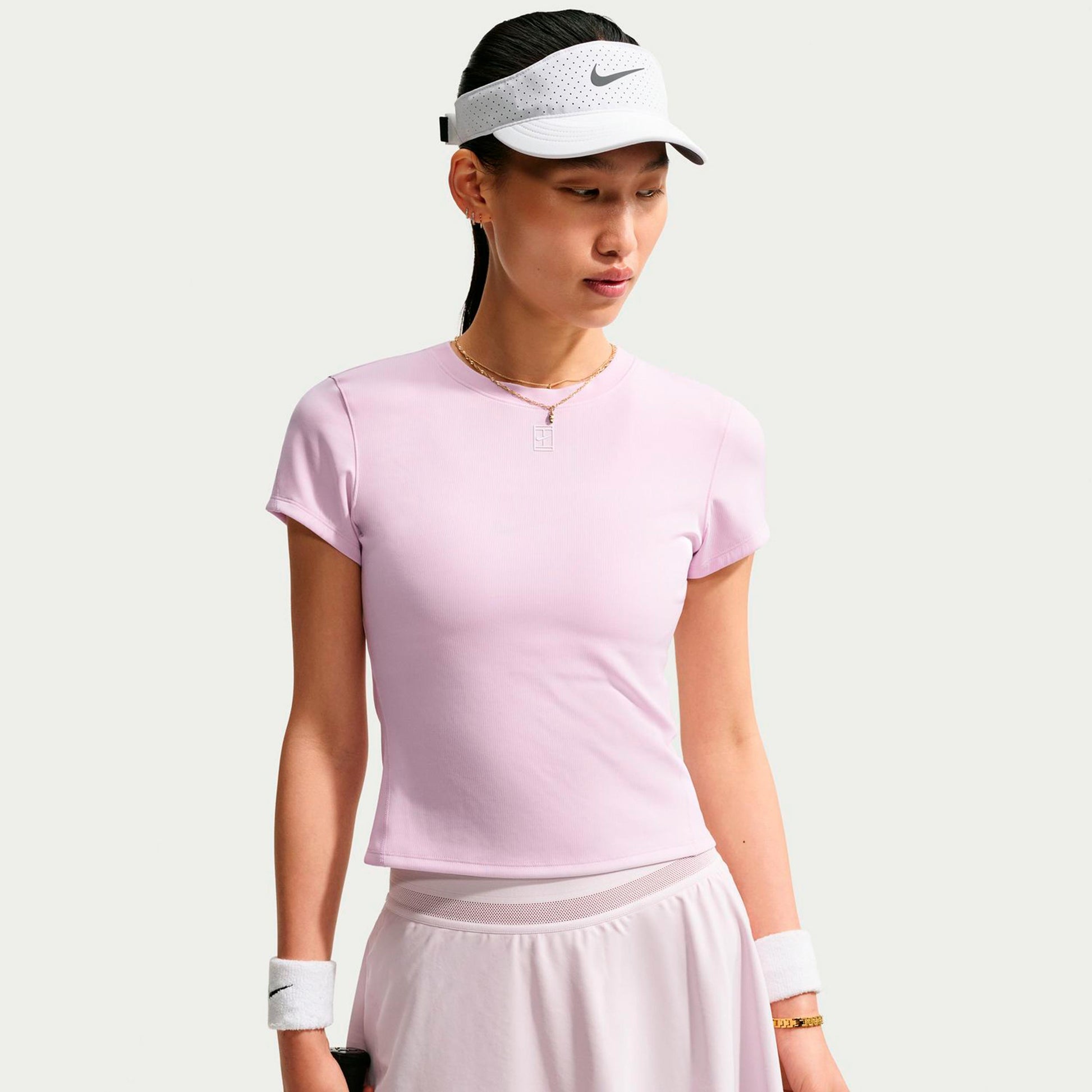 Nike Court Dri-FIT Advantage Tričko Dámy - pastelovo ružová