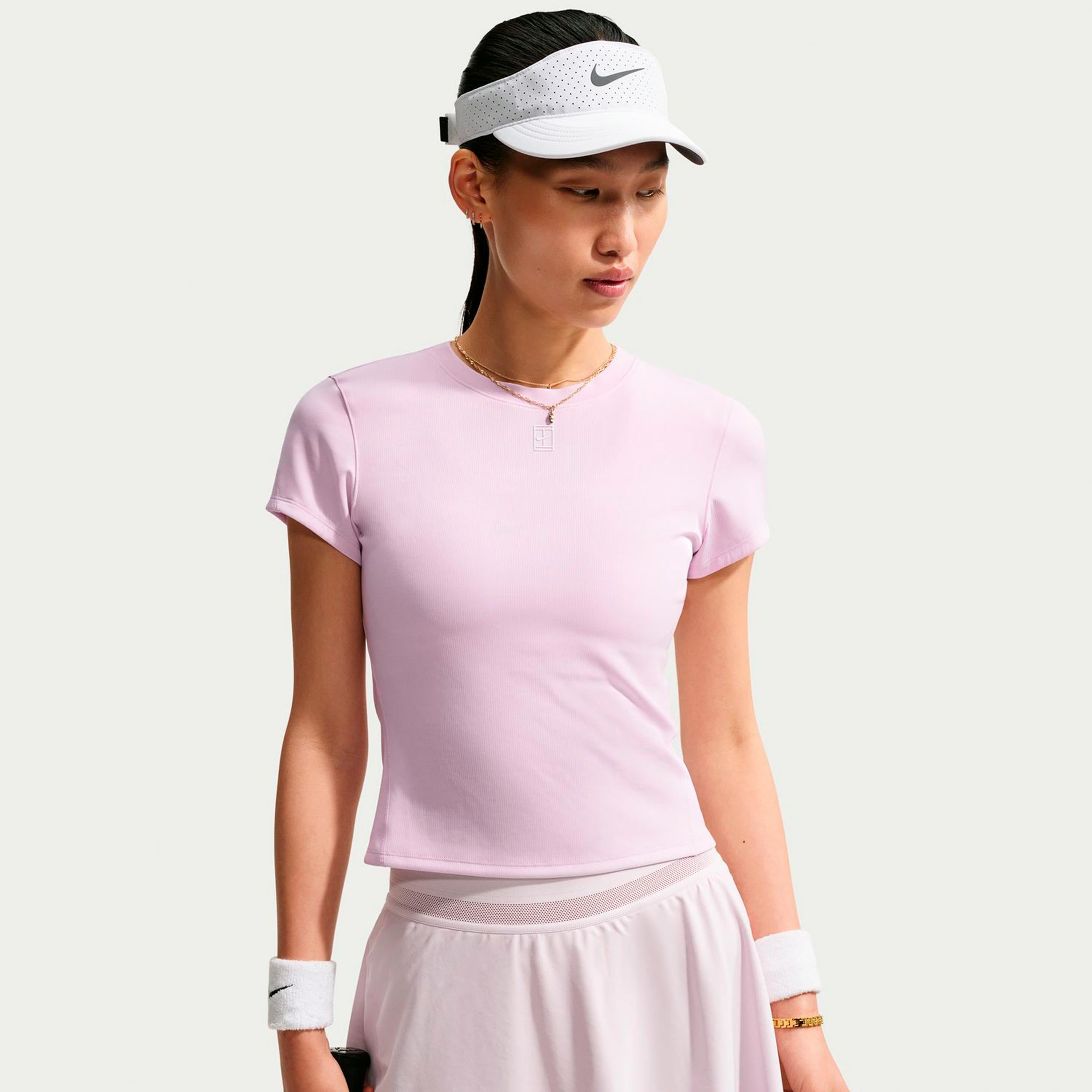 Nike Court Dri-FIT Advantage Tričko Dámy - pastelovo ružová