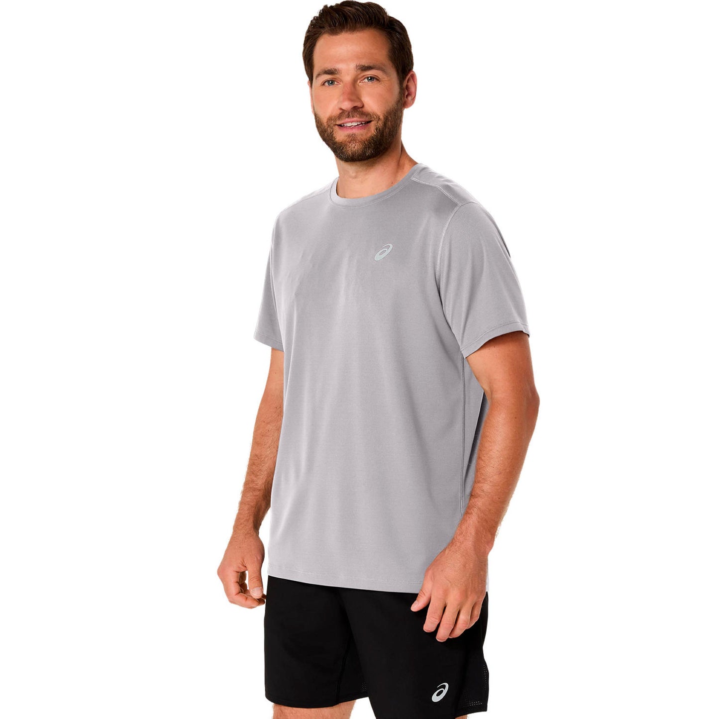 ASICS Core  Bežecké tričko Muži - světle šedá