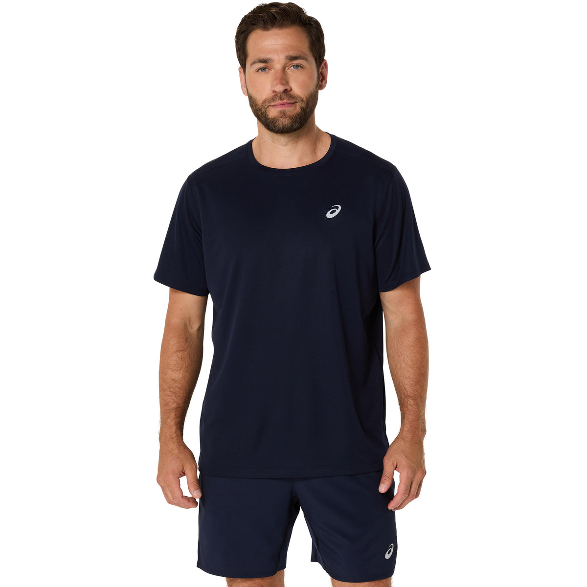 ASICS Core  Bežecké tričko Muži - tmavě modrá