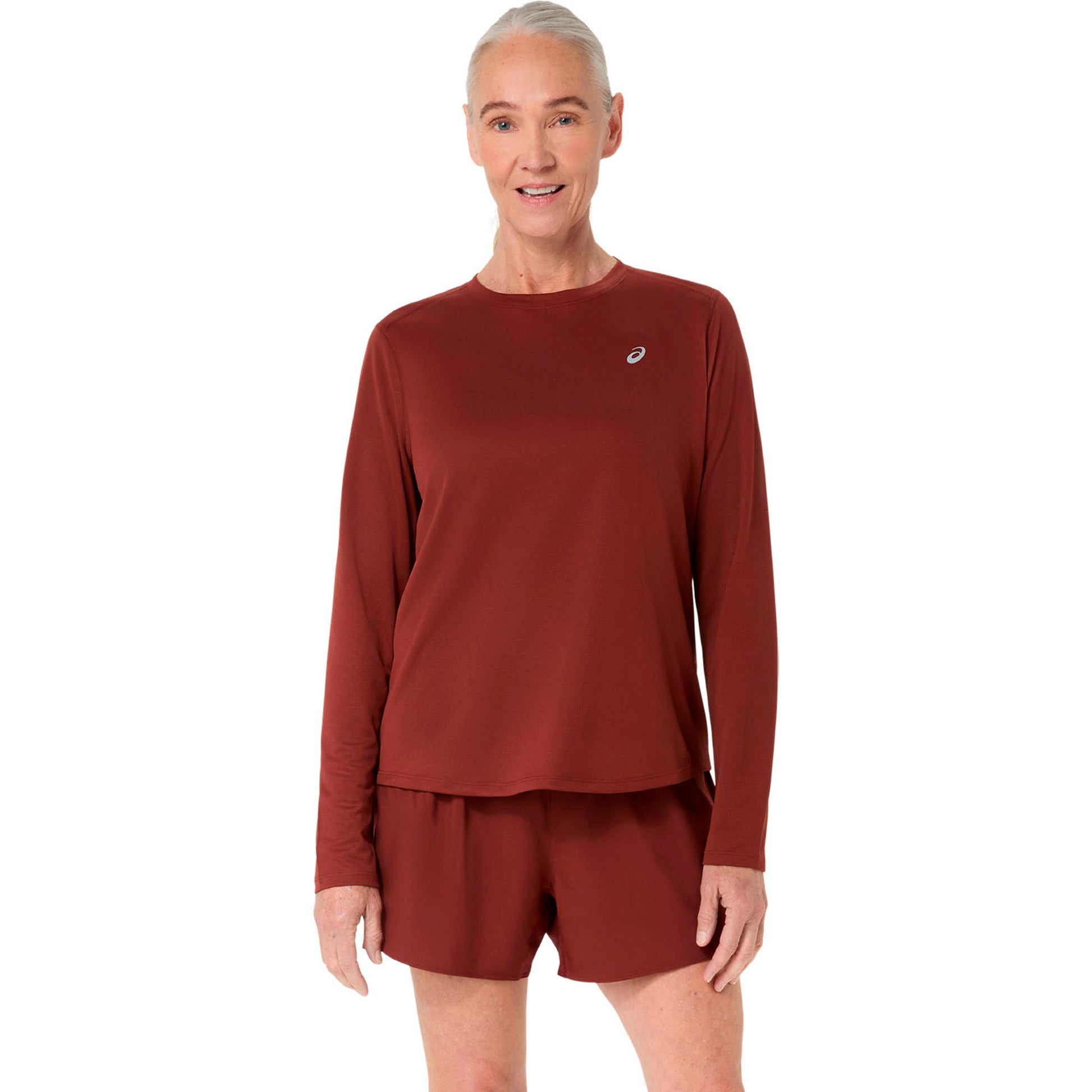 ASICS Core  Bežecké tričko Dámy - tmavě červená