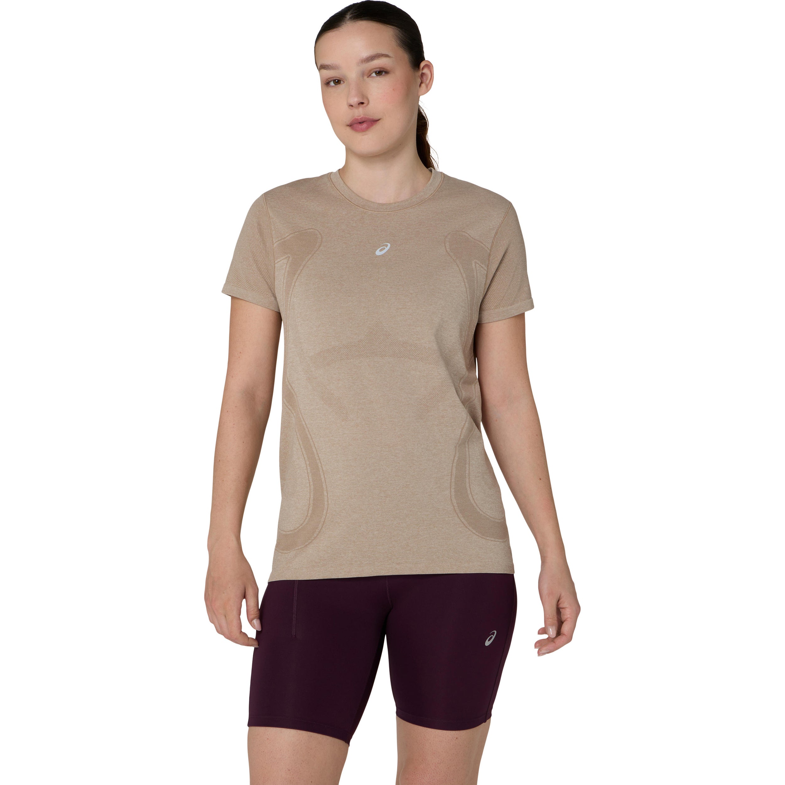 ASICS Road Seamless  Bežecké tričko Dámy - béžová