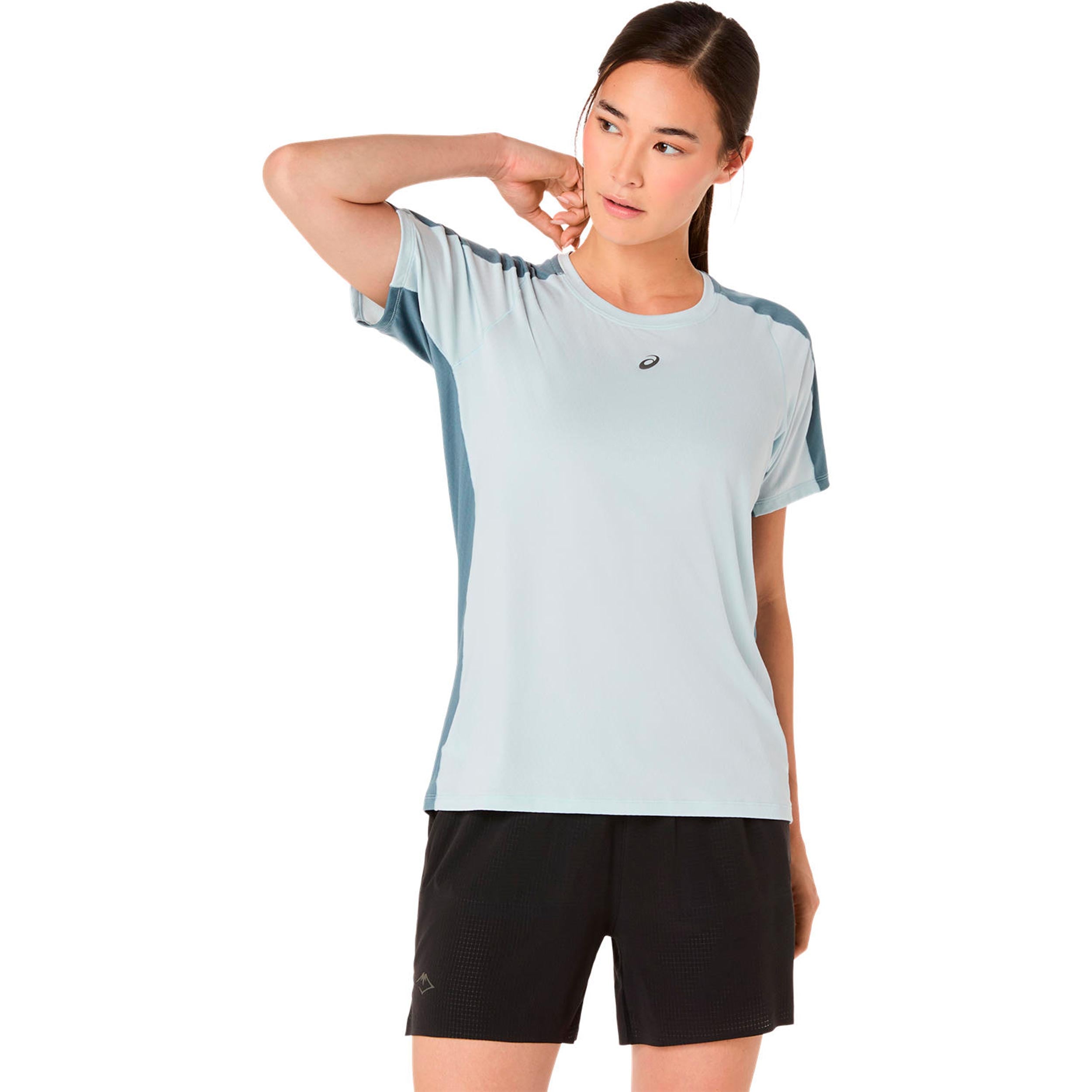 ASICS Fujitrail Elite Bežecké tričko Dámy-šedá, šedá