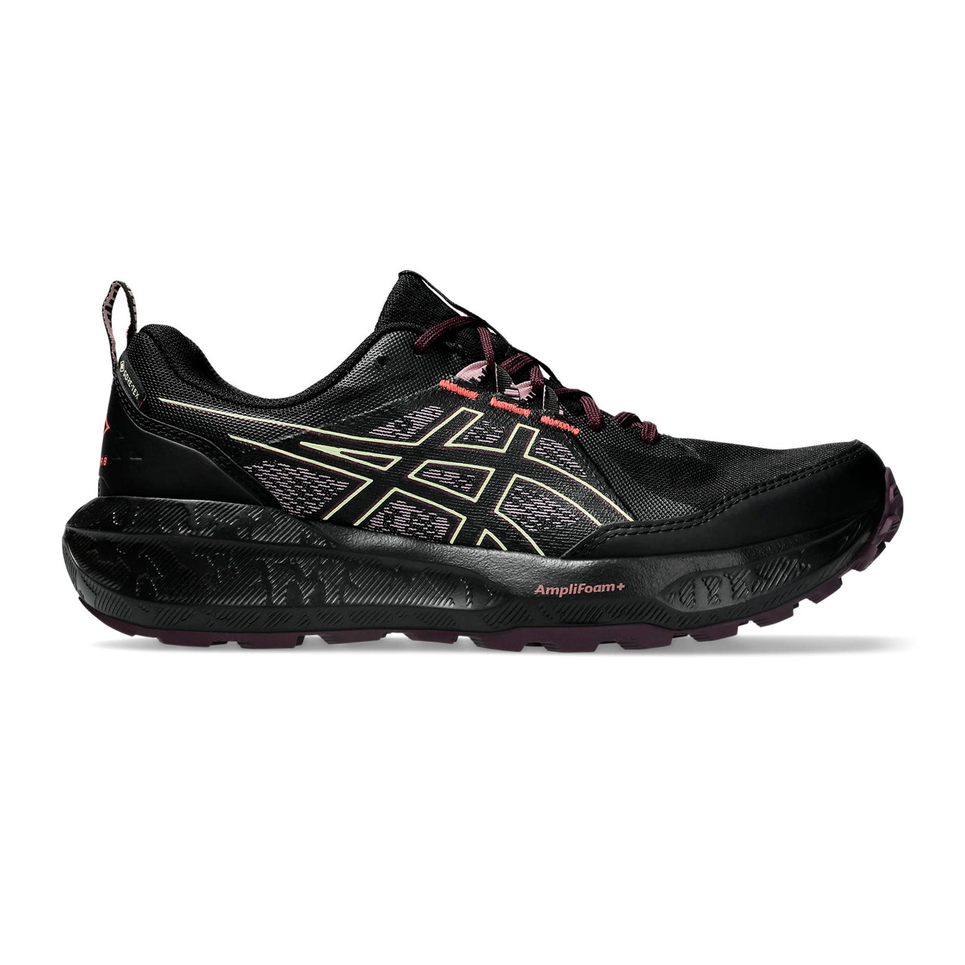 ASICS GEL-SONOMA 8 GTX Obuv pro měkčí povrch,žádný asfalt Dámy - černá, bobuľa