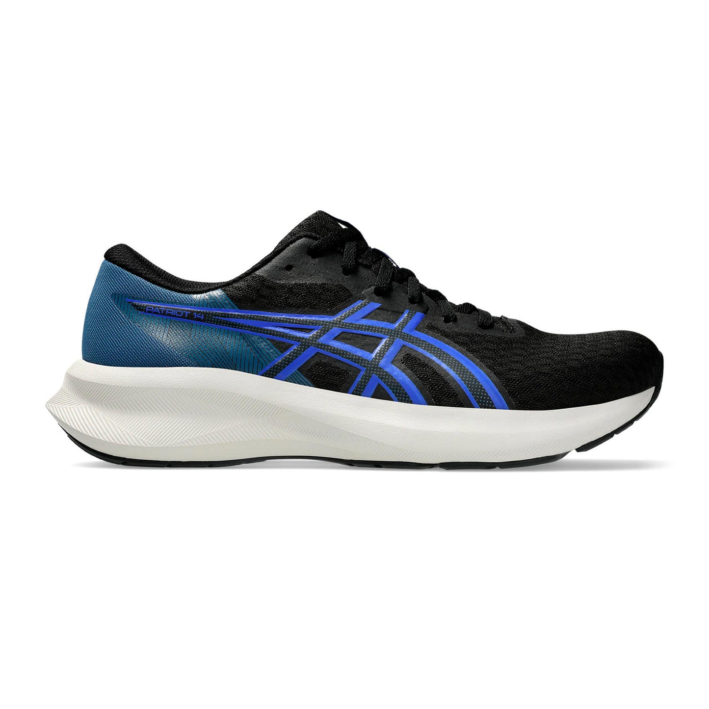 ASICS PATRIOT 14 Neutrální obuv Muži - černá, modrá