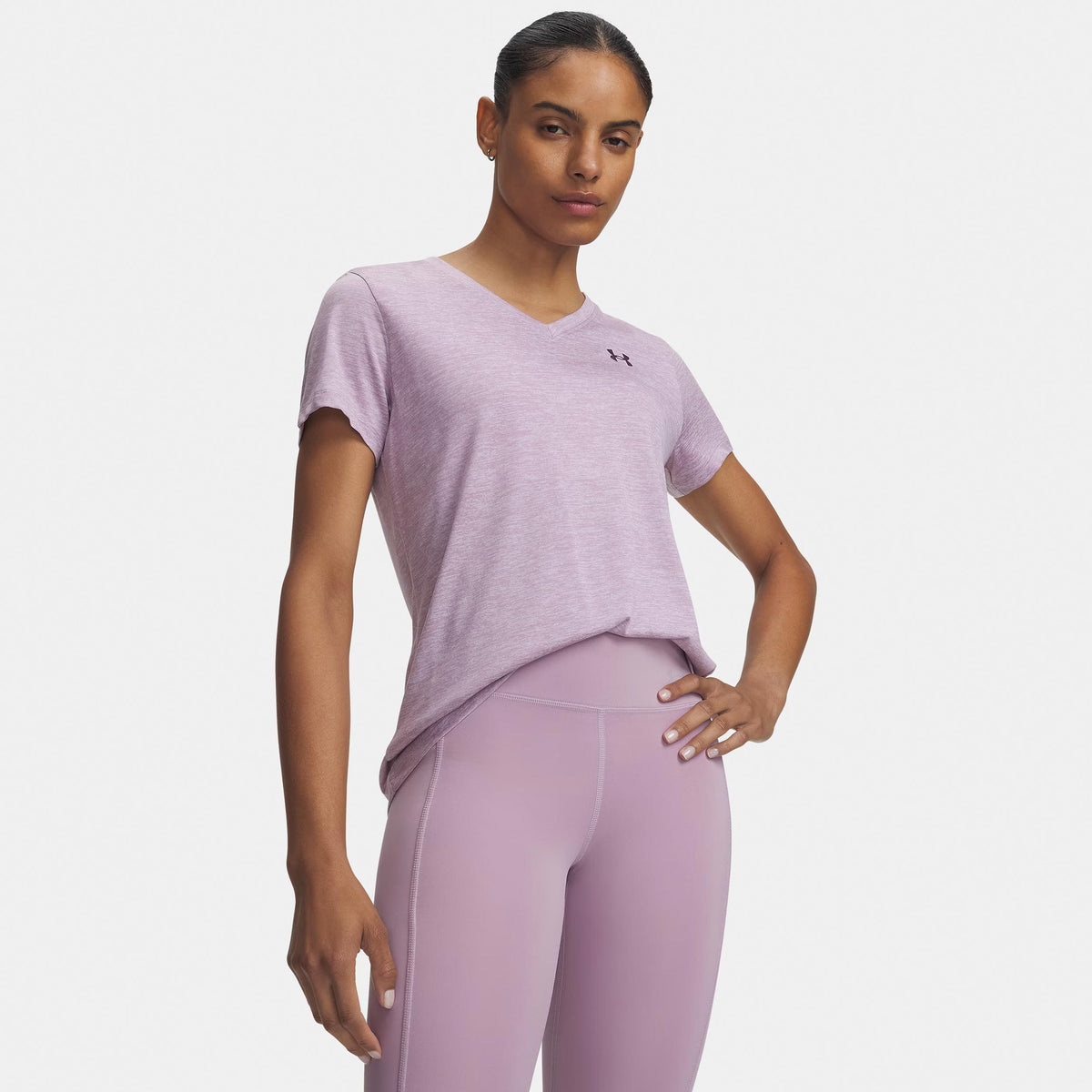 Under Armour Tech Twist Tričko Dámy - růžová, violett