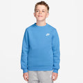 Club Fleece Mikina Děti - světle modrá, bílá