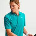 Dri-Fit Victory Court Solid Pólo Muži - tyrkysová