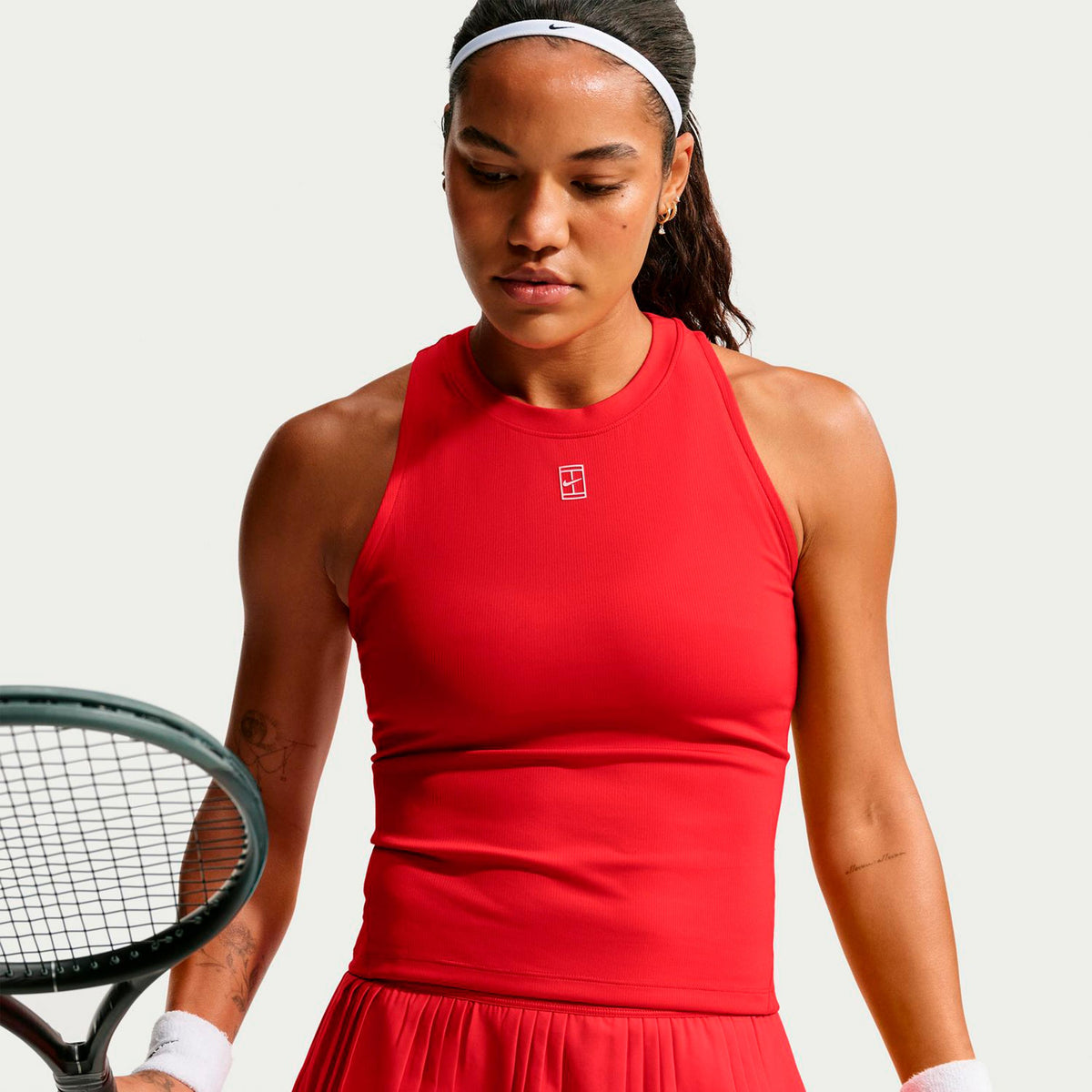 Nike Court Dri-FIT Advantage Sportovní tílko Dámy - červená