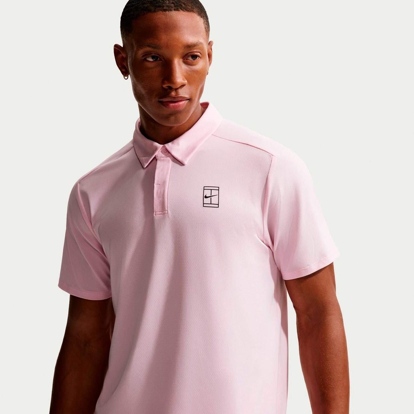 Nike Jannik Sinner Court Dri-FIT Advantage Pólo Muži-růžová