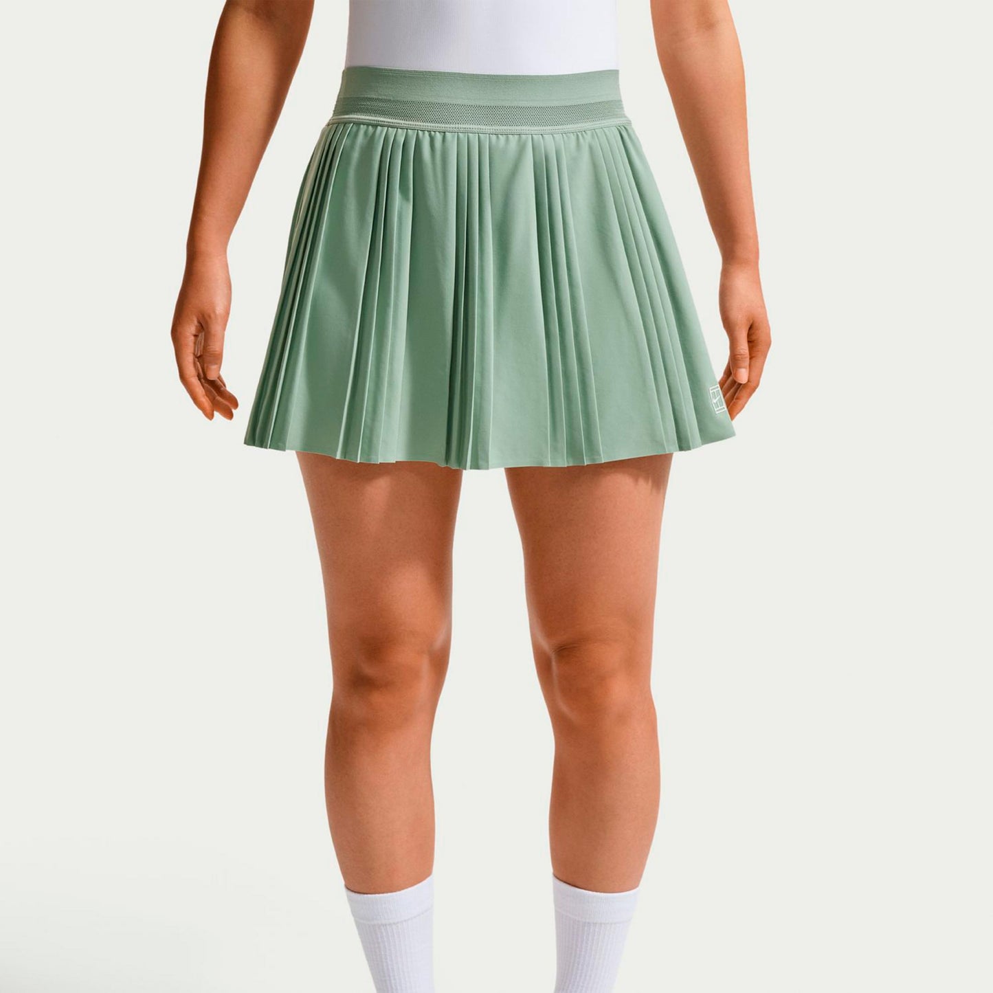 Nike Court Dri-FIT Advantage Ace Sukně Dámy - sivozelená, bílá