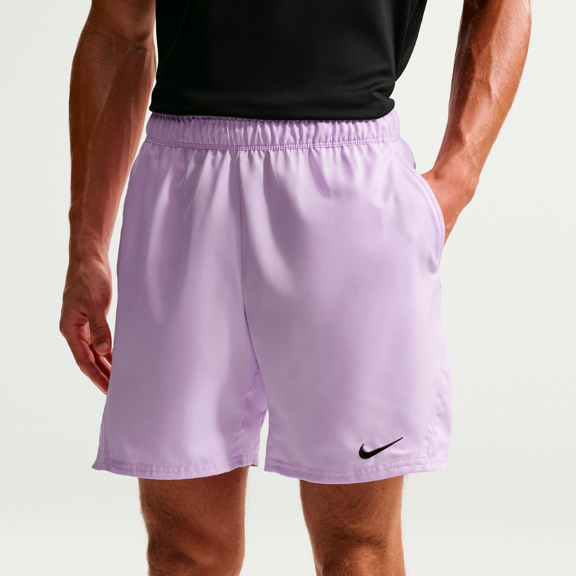 Nike Court Victory Dri-Fit 7in Šortky Muži - šeříková, černá