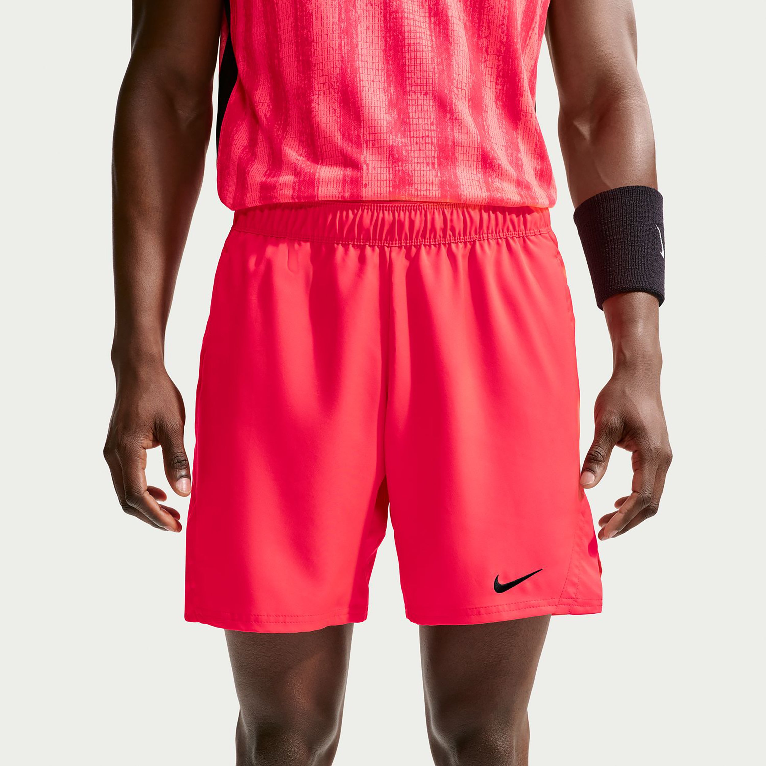 Nike Court Victory Dri-Fit 7in Šortky Muži - červená, černá