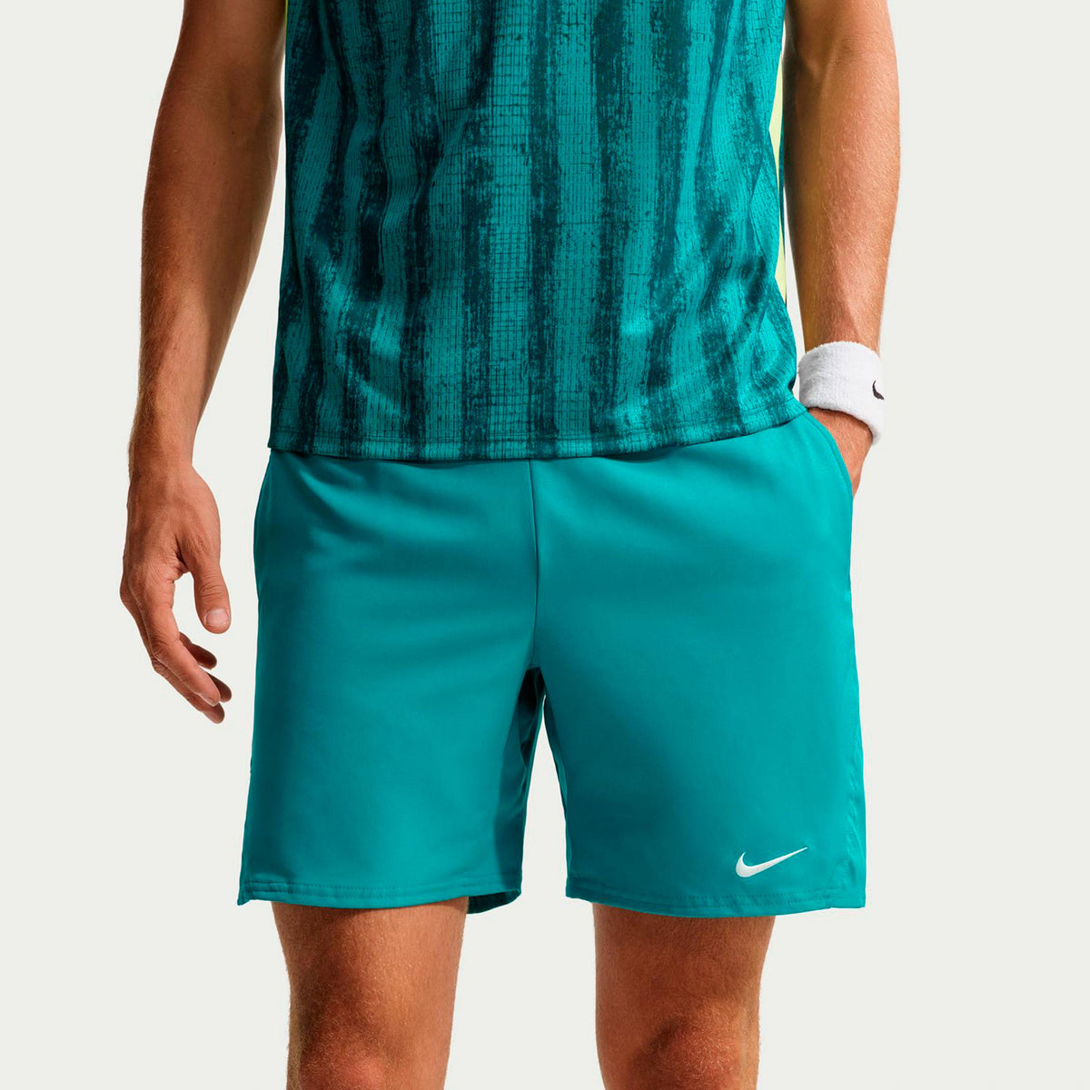 Nike Court Victory Dri-Fit 7in Šortky Muži - tyrkysová