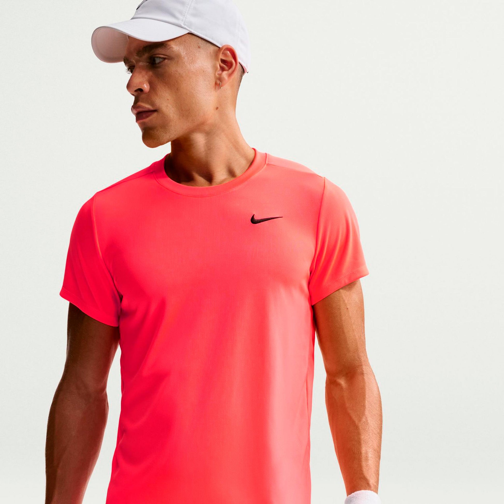Nike Court Victory Dry Tričko Muži - korálová, černá