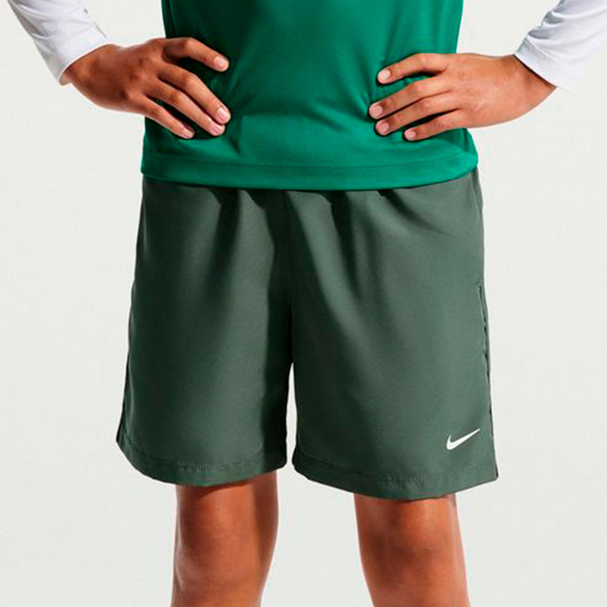 Nike Big Šortky Chlapci - tmavě šedá