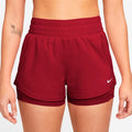 Dri-Fit One Mid Rise 2in1 3in Šortky Dámy - červená