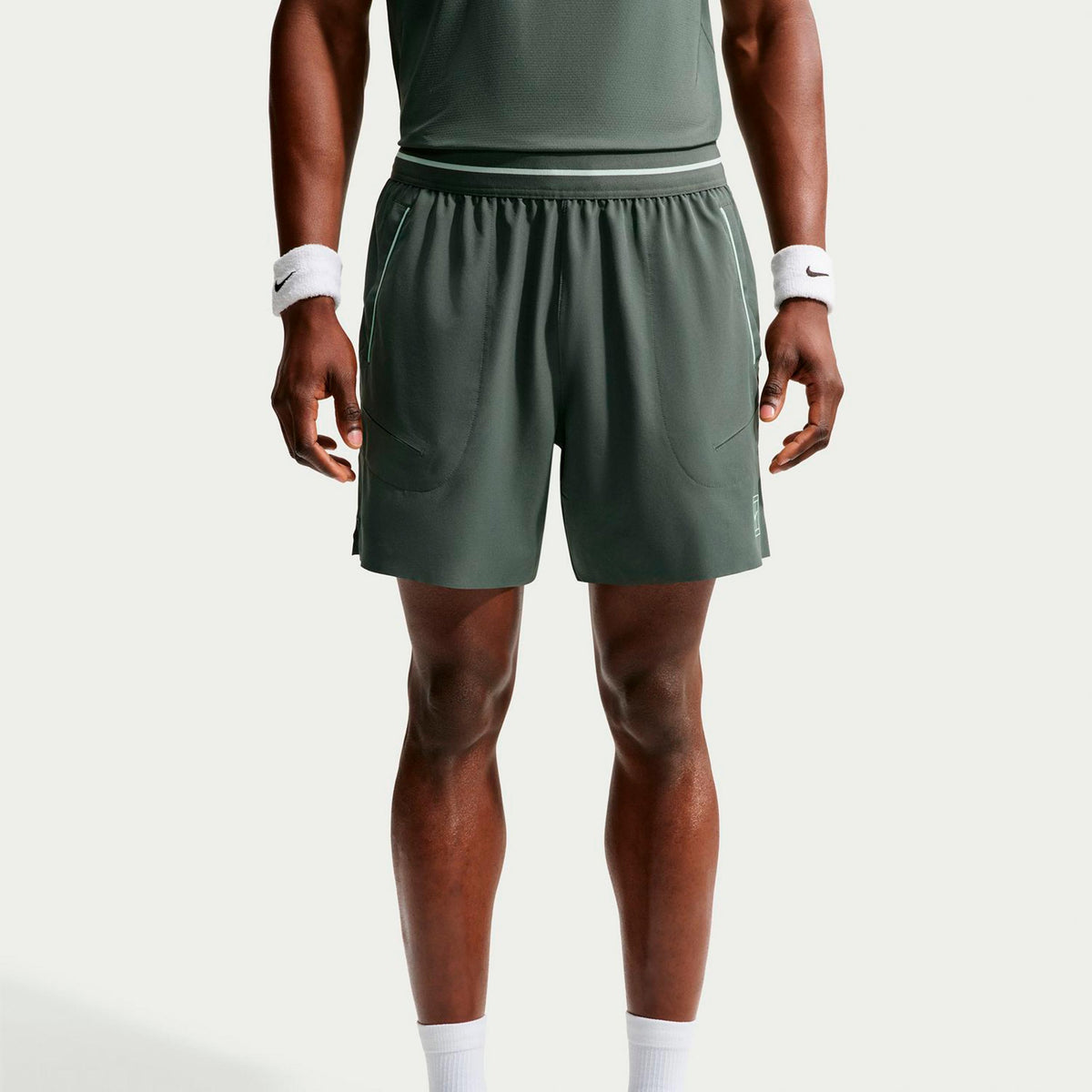 Nike Jannik Sinner Court Dri-FIT Advantage 6in Šortky Muži - sivozelená