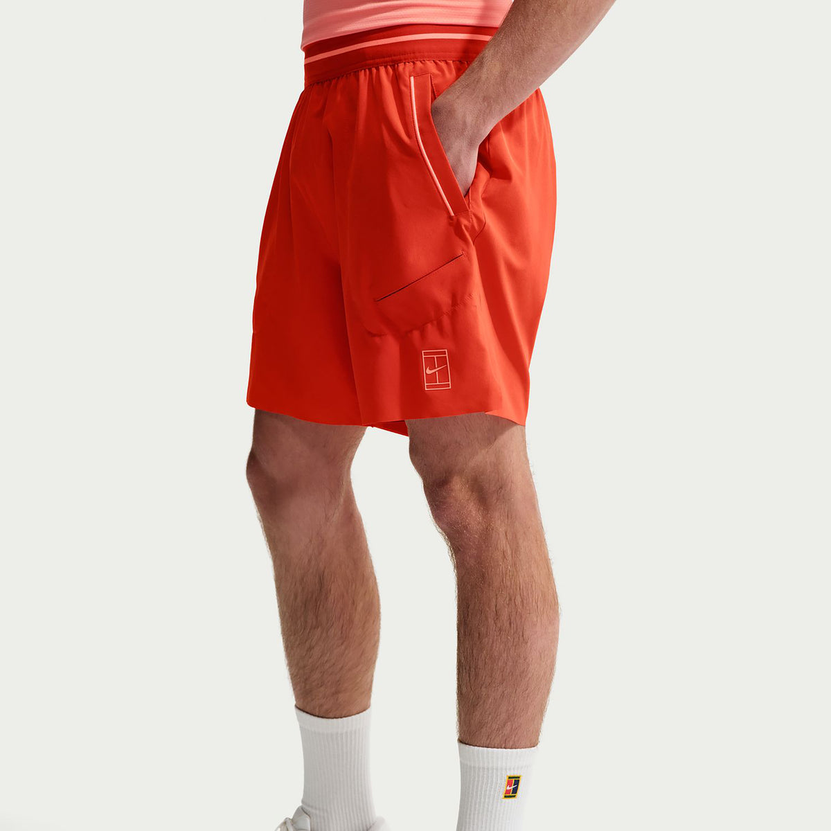 Nike Carlos Alcaraz Court Dri-FIT Advantage 6in Šortky Muži - korálová